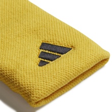 adidas Sweatband Wrist Jumbo #23 gold yellow - 2 pieces